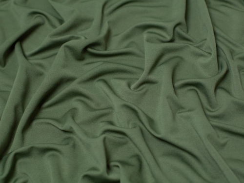 Minerva Core Range Poly Viscose Stretch Woven Suiting Fabric Khaki Green