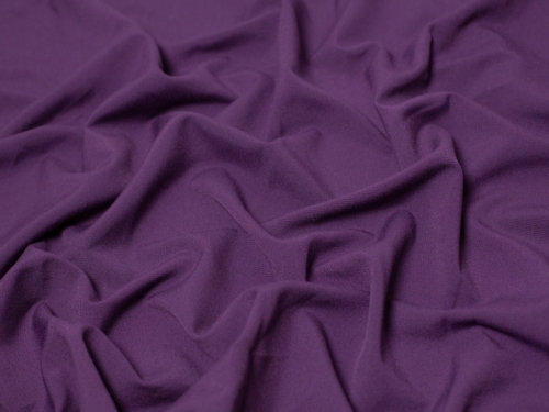 Minerva Core Range Poly Viscose Stretch Woven Suiting Fabric Purple