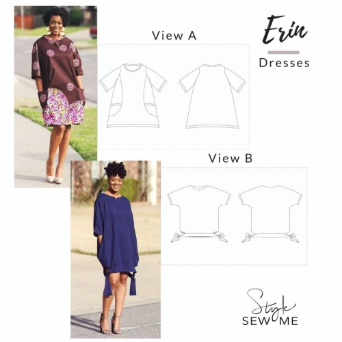 Style Sew Me Paper Sewing Pattern Erin Dress