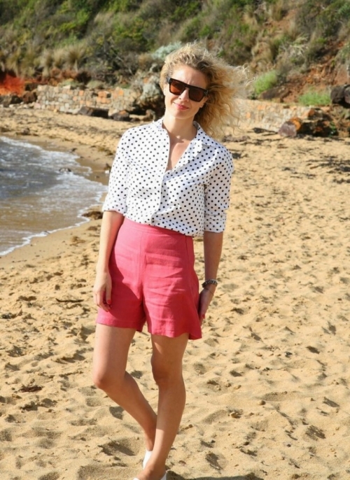 Tessuti Paper Sewing Pattern Esther Shorts