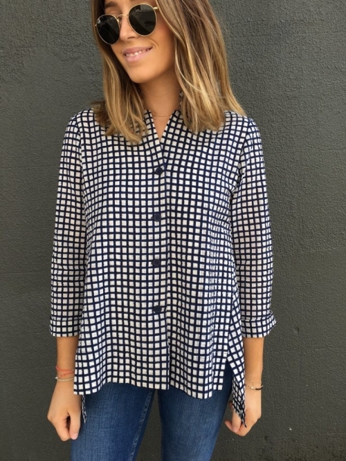 Tessuti Paper Sewing Pattern Helga Shirt