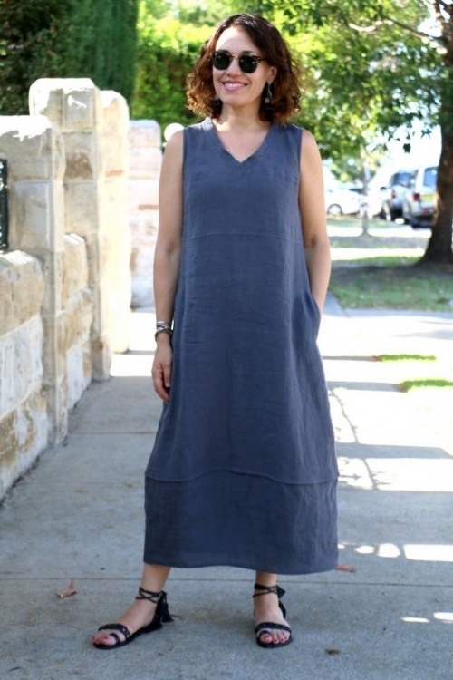 Tessuti Paper Sewing Pattern Iris Dress