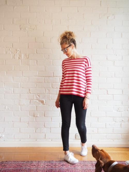 Tessuti Paper Sewing Pattern Mandy Boat Tee