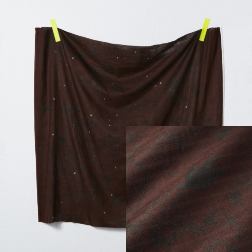 Kokka Nani Iro Cotton Double Gauze Fabric Brown