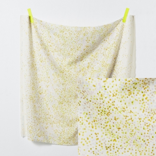 Kokka Nani Iro Cotton Double Gauze Fabric Yellow