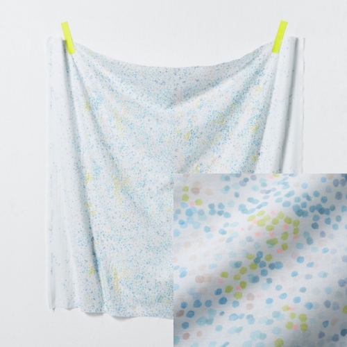 Kokka Nani Iro Cotton Double Gauze Fabric Blue