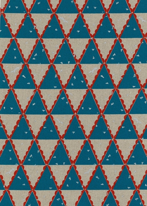 Kokka Cotton Linen Canvas Fabric Teal