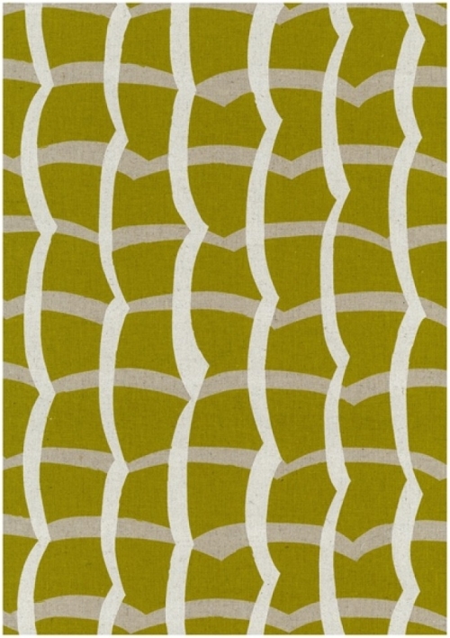 Kokka Cotton Linen Canvas Fabric Ochre