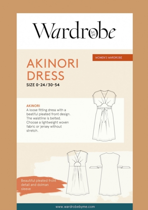Wardrobe By Me Paper Sewing Pattern Akinori Dress