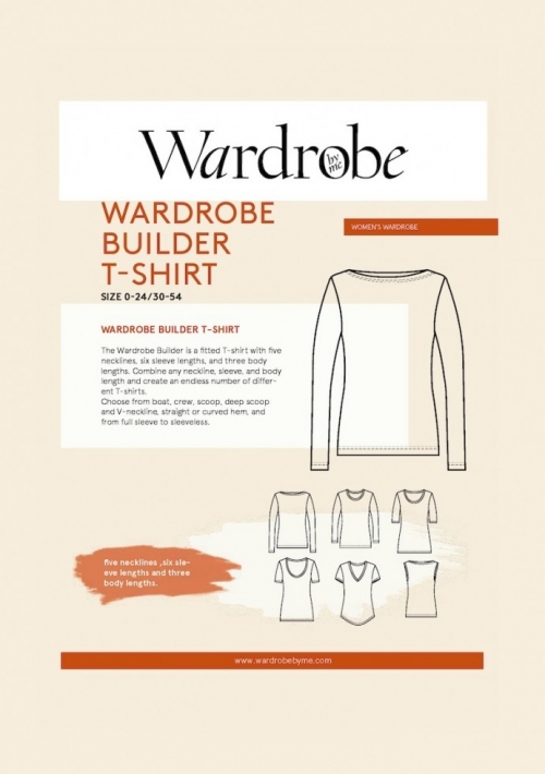 Wardrobe By Me Paper Sewing Pattern Wardrobe Builder T Shirt