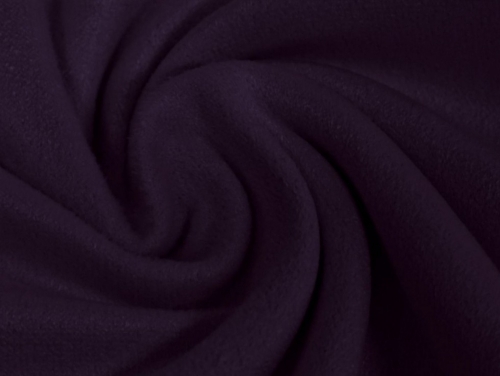 Minerva Core Range Suede Scuba Stretch Knit Fabric Dark Purple