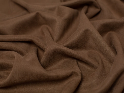 Minerva Core Range Suede Scuba Stretch Knit Fabric Taupe