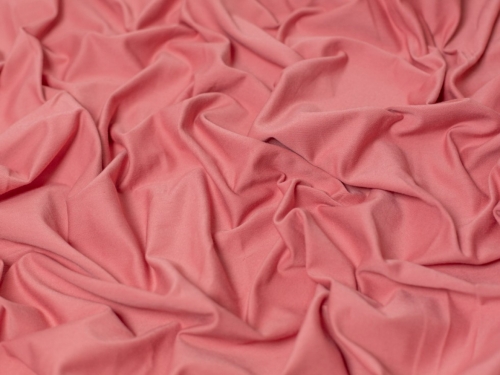 Minerva Core Range Cotton Lycra Jersey Stretch Knit Fabric Dusky Rose