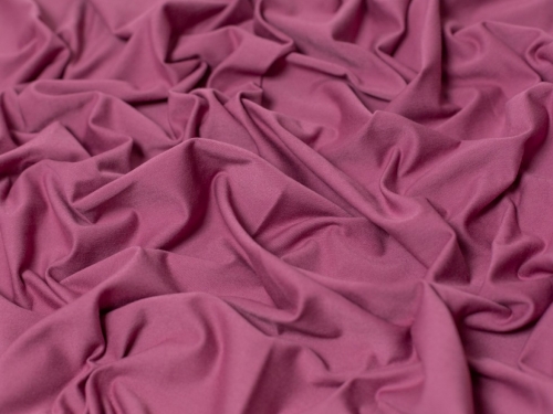 Minerva Core Range Cotton Lycra Jersey Stretch Knit Fabric Grape