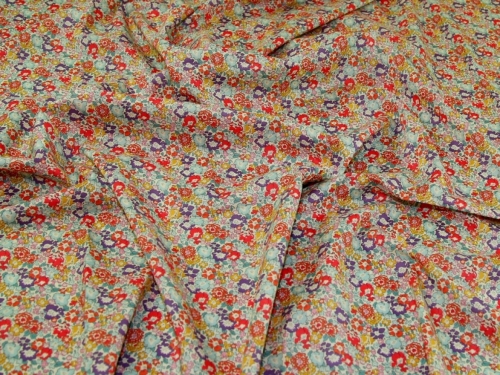 Liberty London Michelle Tana Cotton Lawn Fabric Orange