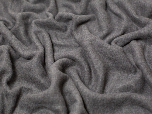 Minerva Core Range Heavy 100% Cotton Fleece Fabric Anthracite