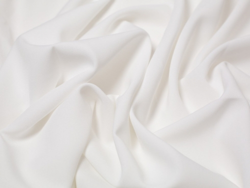 Minerva Core Range Burlington Polyester Suiting Fabric White