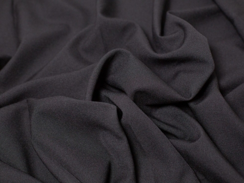 Minerva Core Range Burlington Polyester Suiting Fabric Black