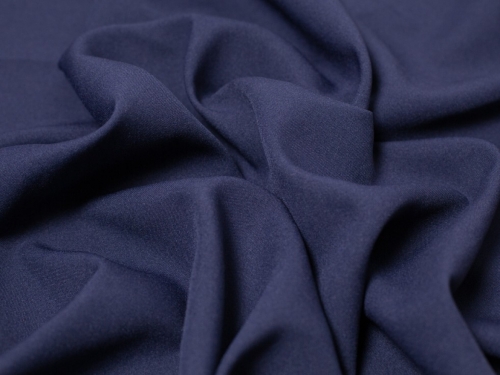 Minerva Core Range Burlington Polyester Suiting Fabric Jeans Blue