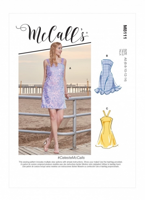 McCalls Paper Sewing Pattern 8111