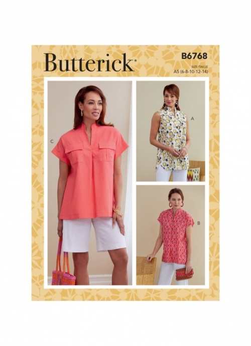 Butterick Paper Sewing Pattern 6768