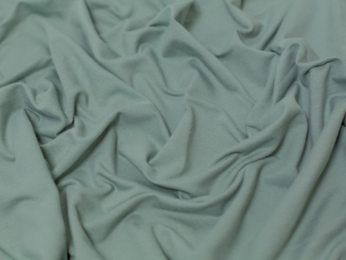 Minerva Core Range Medium Loop Back French Terry Stretch Knit Fabric Dusky Green