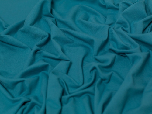 Minerva Core Range Medium Loop Back French Terry Stretch Knit Fabric Warm Teal