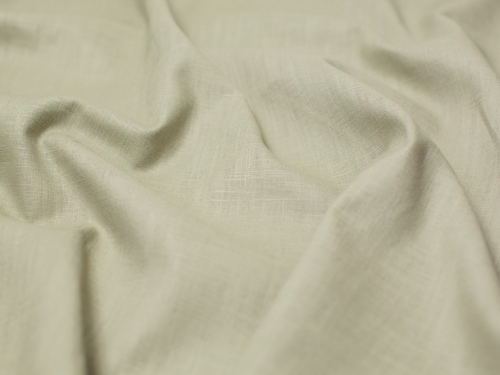 Minerva Core Range Mill Washed 100% Linen Fabric Natural