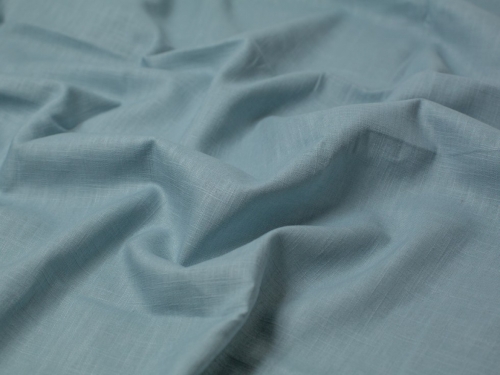 Minerva Core Range Mill Washed 100% Linen Fabric Pastel Green