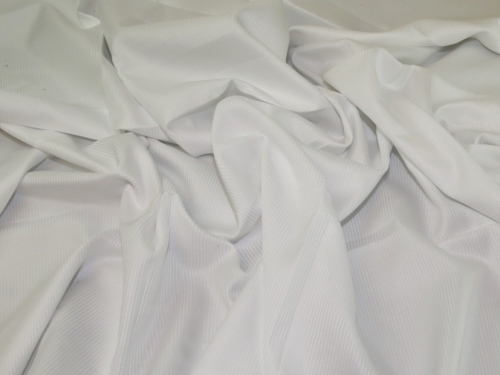 Deadstock Cotton Dobby Fabric White