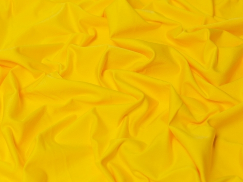 Minerva Core Range Cotton Lycra Jersey Stretch Knit Fabric Yellow