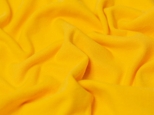 Minerva Core Range Tubular Ribbing Stretch Knit Fabric Yellow