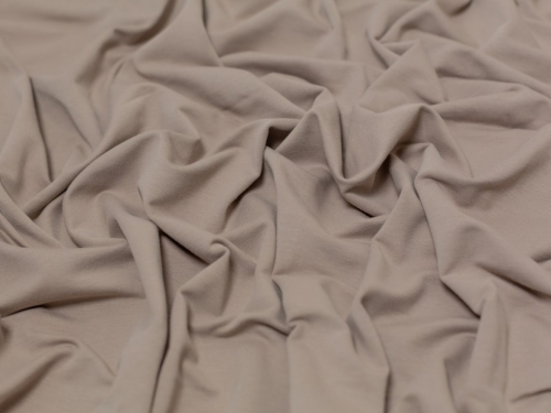 Minerva Core Range Medium Loop Back French Terry Stretch Knit Fabric Sandstone