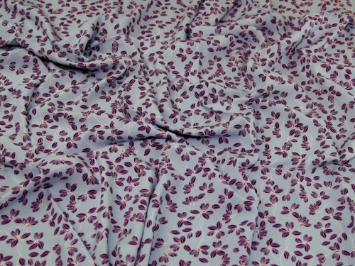 Viscose Challis Fabric Lilac