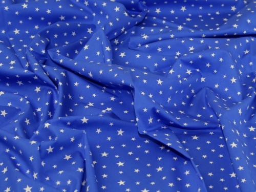 Rose and Hubble 100% Cotton Poplin Fabric Royal