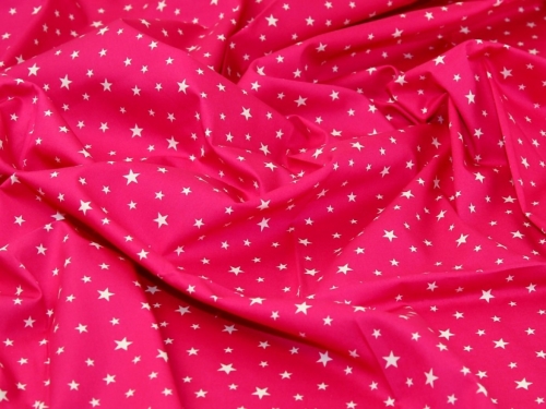 Rose and Hubble 100% Cotton Poplin Fabric Cerise