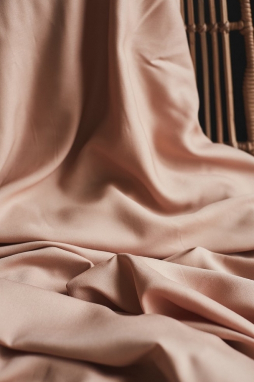 Mind The MAKER Ecovero Viscose Challis Fabric Rose