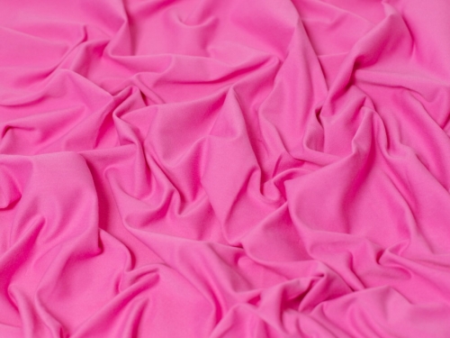 Minerva Core Range Cotton Lycra Jersey Stretch Knit Fabric Soft Fuchsia