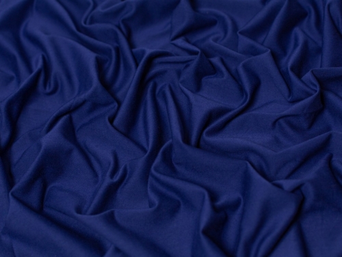 Minerva Core Range Cotton Lycra Jersey Stretch Knit Fabric Soft Marine
