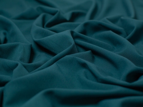 Minerva Core Range Stretch Woven Gabardine Twill Fabric Peacock
