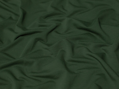 Minerva Core Range Light Loop Back French Terry Stretch Knit Fabric Bottle Green