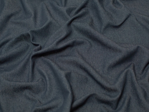 Minerva Core Range 280gsm Stretch Washed Denim Fabric Navy Blue