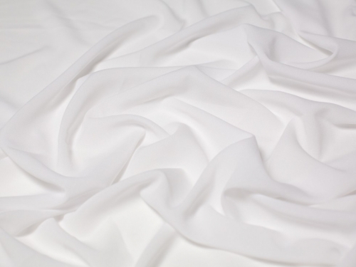 Minerva Core Range Single Georgette Fabric Ivory