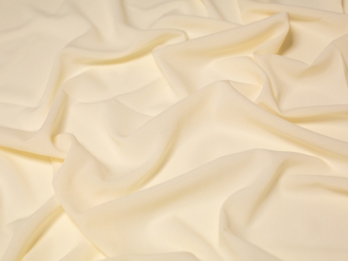 Minerva Core Range Single Georgette Fabric Ecru