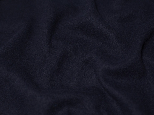 Minerva Core Range 100% Pure Boiled Wool Coating Fabric Navy Blue