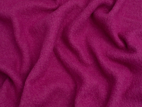 Minerva Core Range 100% Pure Boiled Wool Coating Fabric Fuchsia Pink