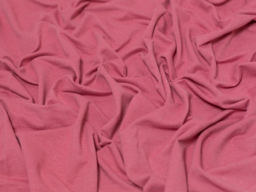 Minerva Core Range Medium Loop Back French Terry Stretch Knit Fabric Fresh Rose