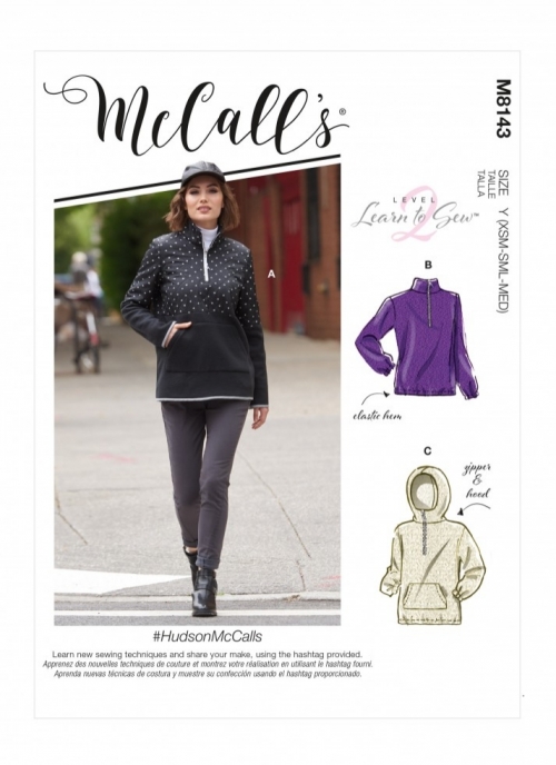 McCalls Paper Sewing Pattern 8143