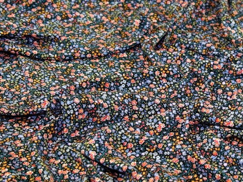 Liberty London Phoebe & Jo Kensington Silk Crepe de Chine Fabric Multicoloured