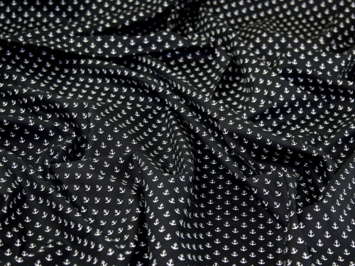 Deadstock 100% Cotton Poplin Fabric Black